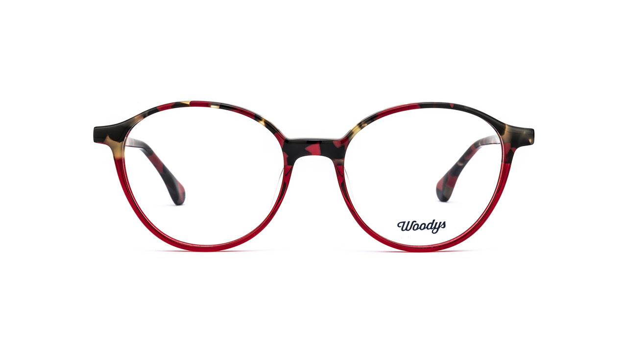 Paire de lunettes de vue Woodys Lulo couleur rouge - Doyle