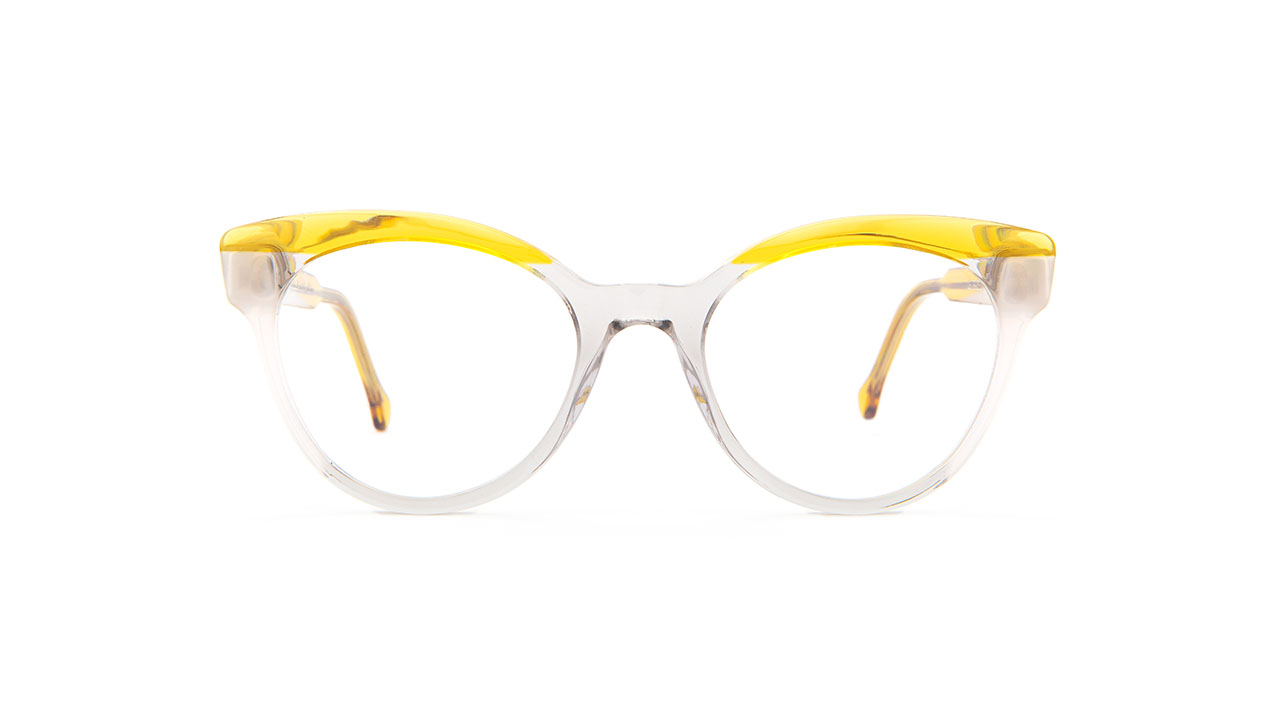 Paire de lunettes de vue Res-rei Facet couleur jaune - Doyle