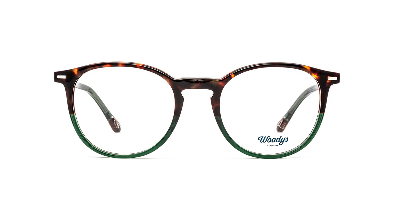 Paire de lunettes de vue Woodys Marx couleur vert - Doyle