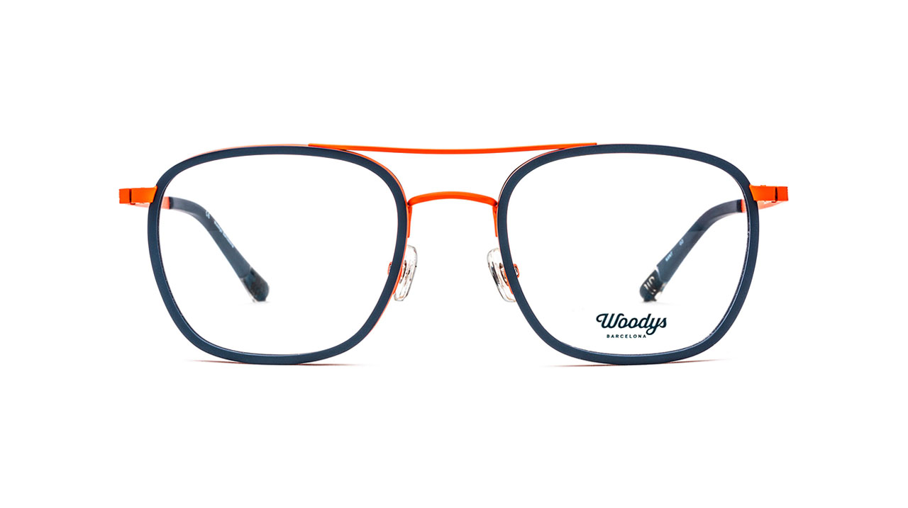 Paire de lunettes de vue Woodys Kant couleur orange - Doyle