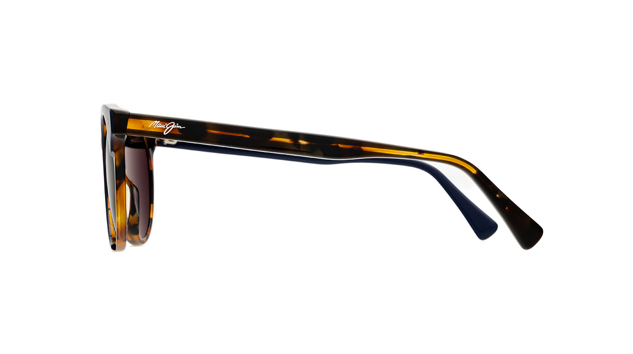 Paire de lunettes de soleil Maui-jim 861 couleur marine - Côté droit - Doyle