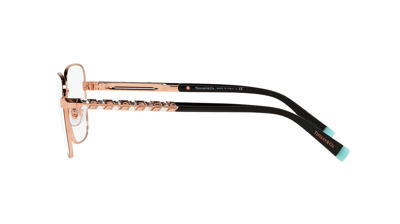 Paire de lunettes de vue Tiffany Tf1140b couleur noir - Côté droit - Doyle