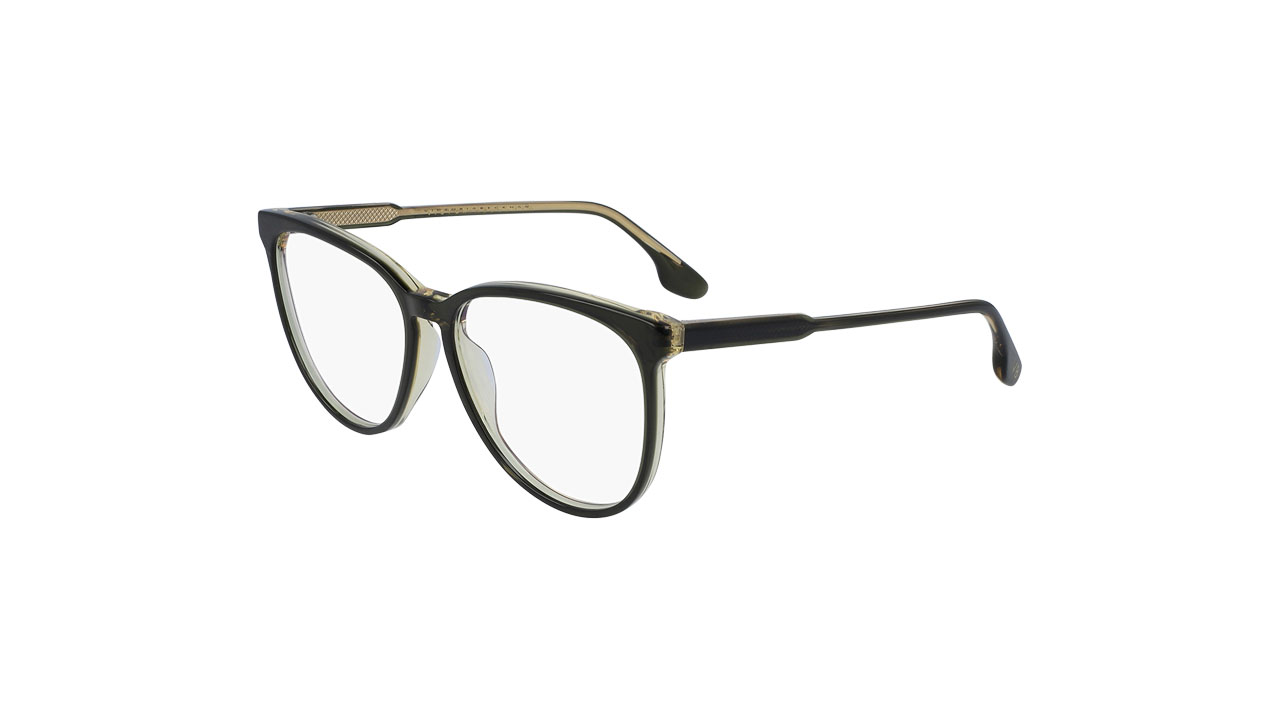 Paire de lunettes de vue Victoria-beckham Vb2610 couleur vert - Côté à angle - Doyle