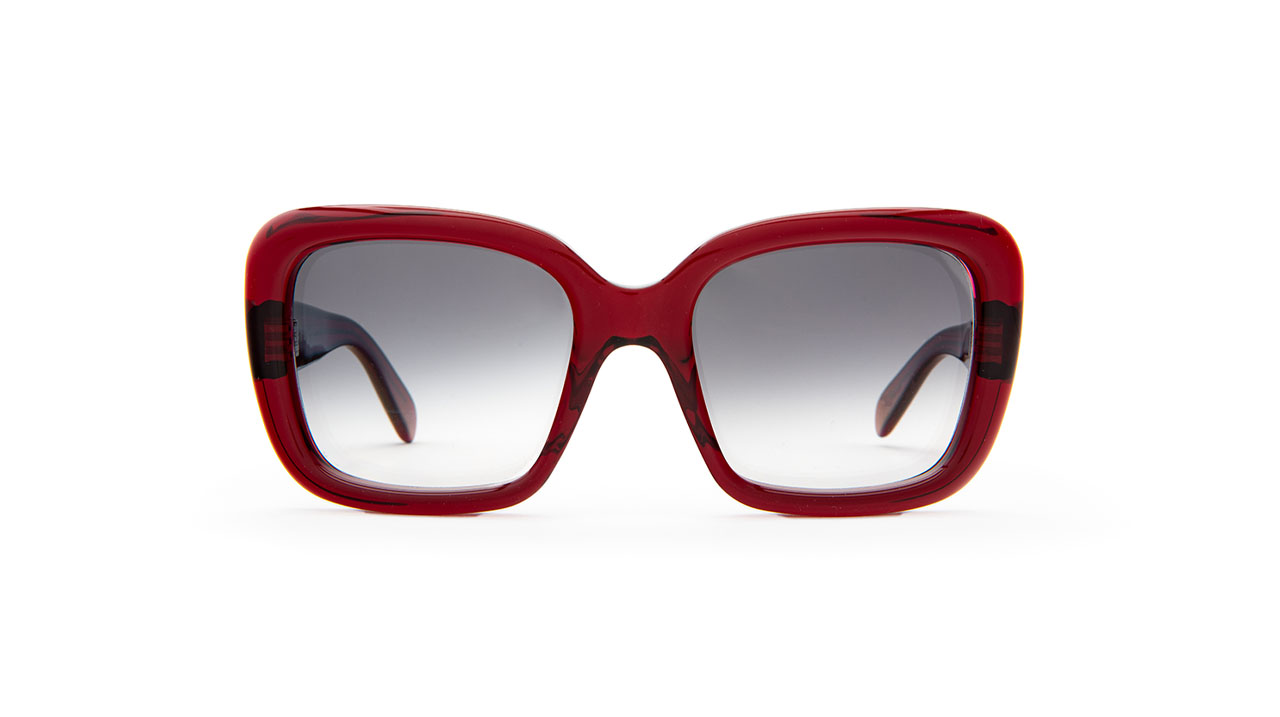 Paire de lunettes de soleil Celine-paris Cl40162i /s couleur rouge - Doyle