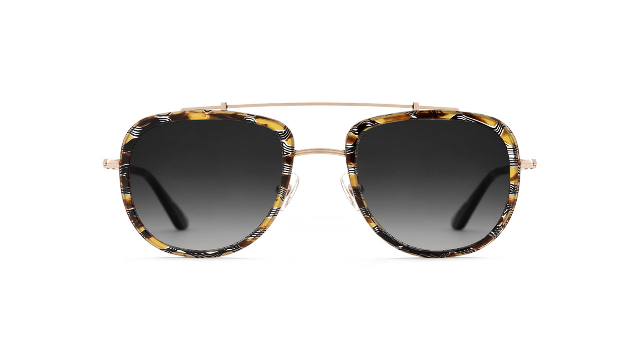 Paire de lunettes de soleil Krewe Breton /s couleur noir - Doyle