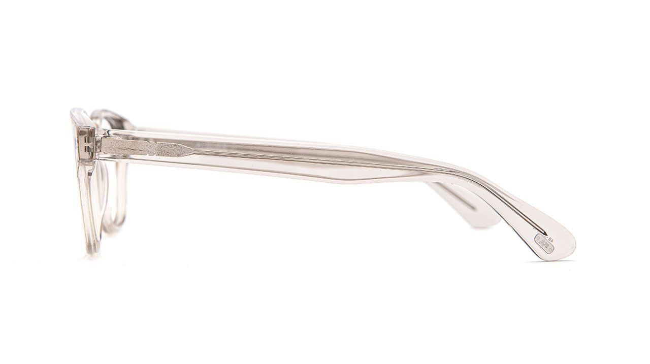 Paire de lunettes de vue Atelier78 Kennedy couleur smoke - Côté droit - Doyle