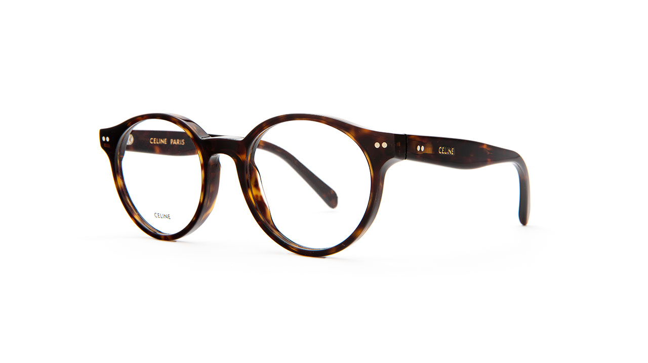 Paire de lunettes de soleil Celine-paris Cl5008in couleur brun - Côté à angle - Doyle