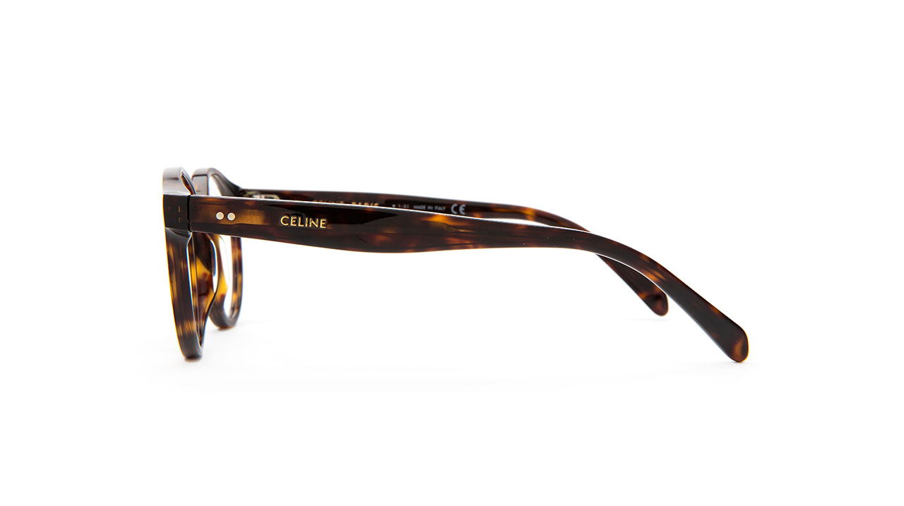 Paire de lunettes de soleil Celine-paris Cl5008in couleur brun - Côté droit - Doyle