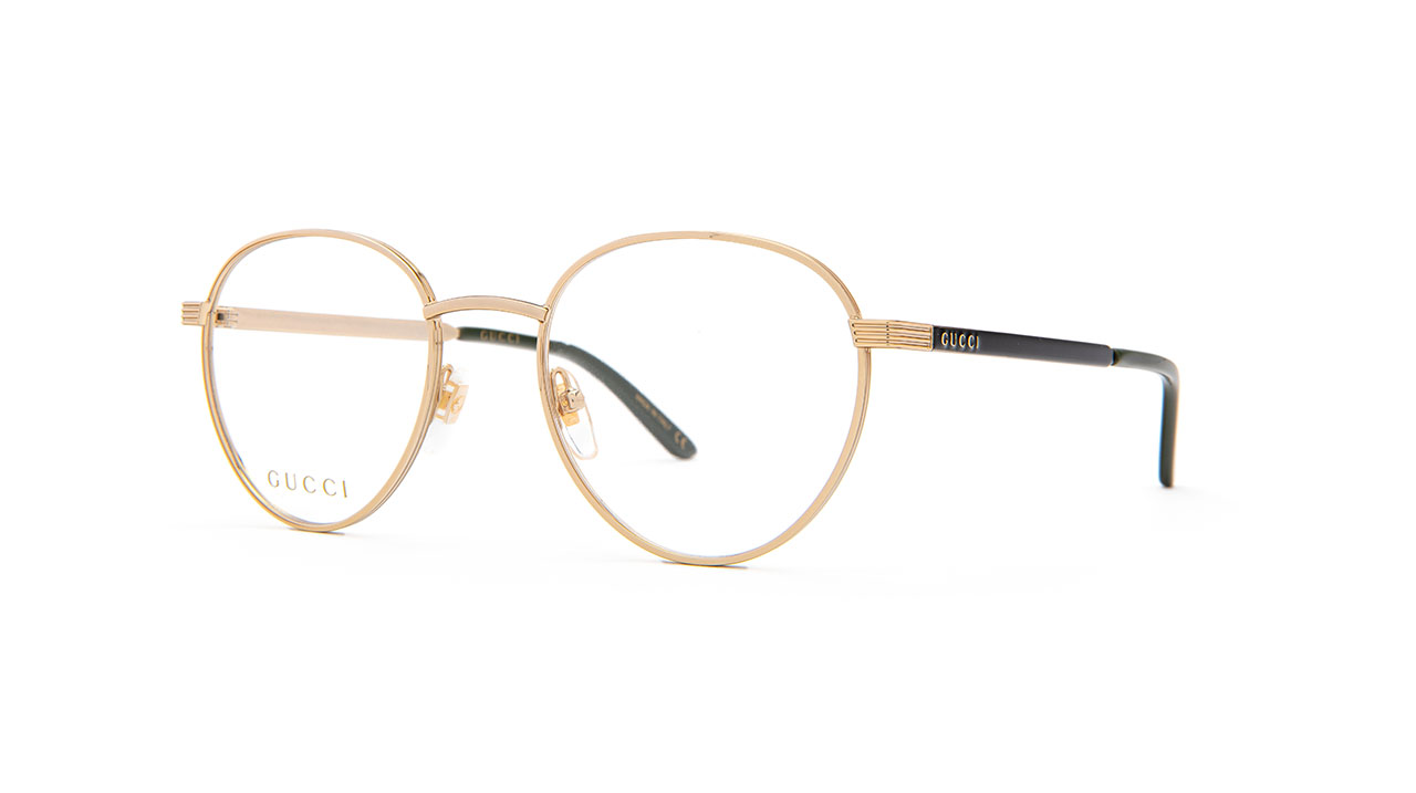 Paire de lunettes de vue Gucci Gg0942o couleur brun - Côté à angle - Doyle