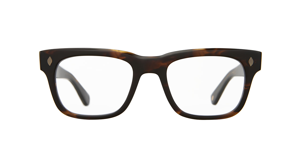 Paire de lunettes de vue Garrett-leight Troubadour couleur brun - Doyle