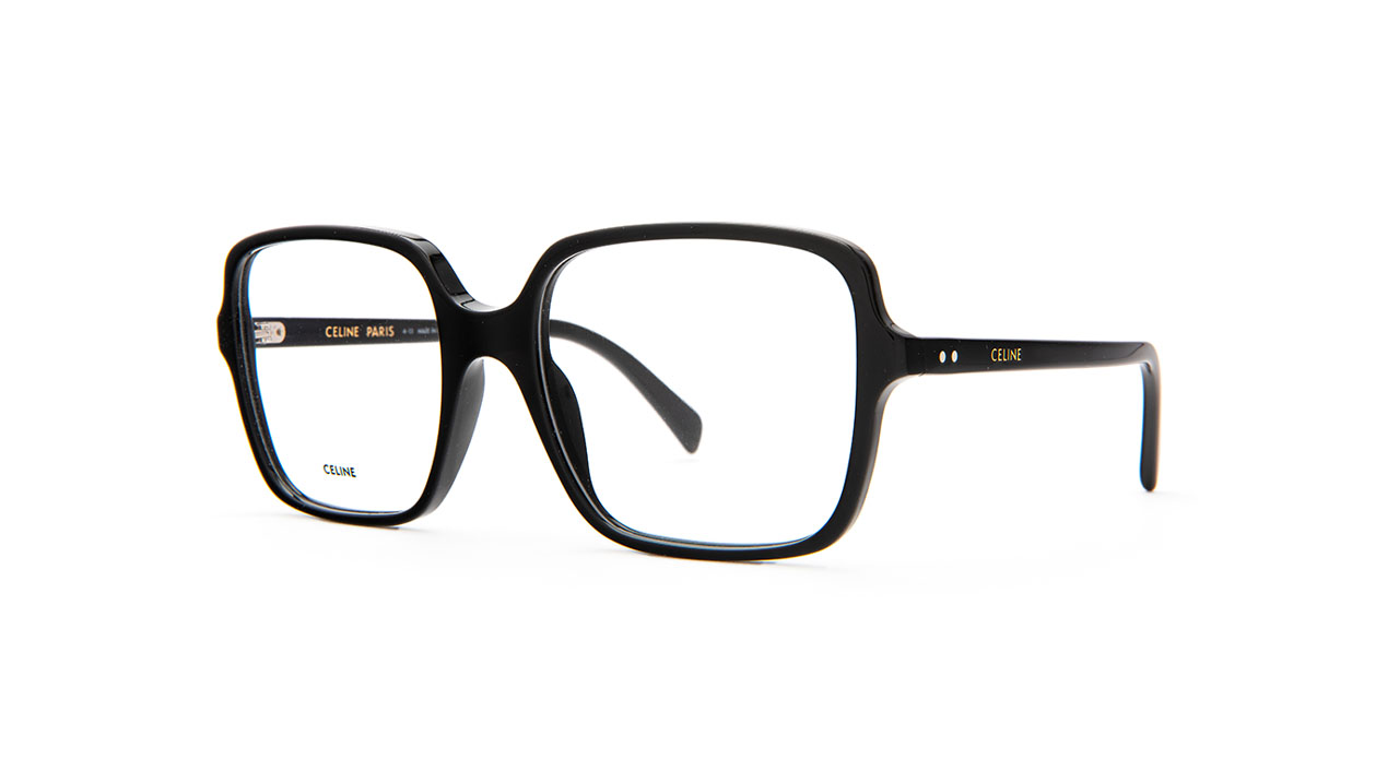 Paire de lunettes de vue Celine-paris Cl50076i couleur noir - Côté à angle - Doyle