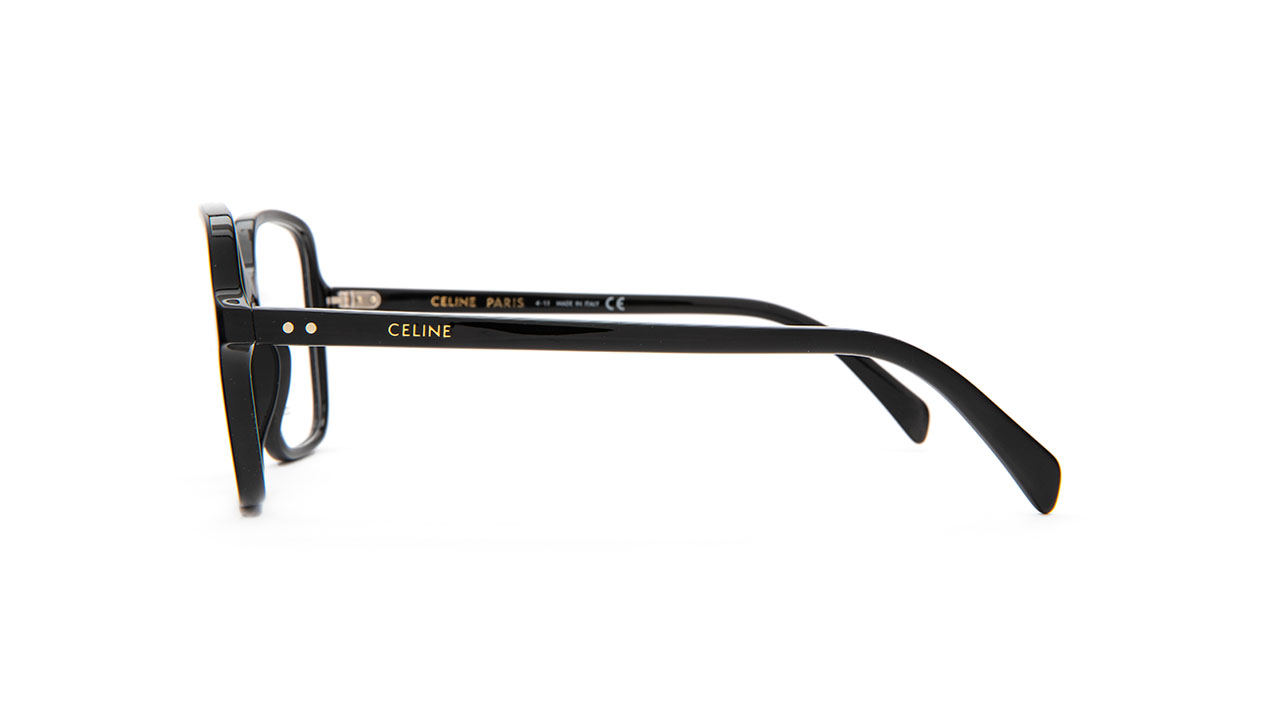 Paire de lunettes de vue Celine-paris Cl50076i couleur noir - Côté droit - Doyle