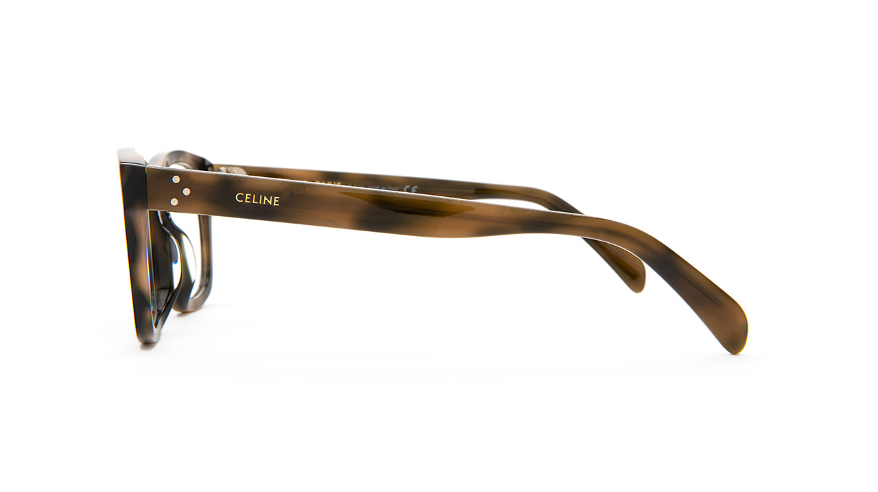 Paire de lunettes de vue Celine-paris Cl50079i couleur brun - Côté droit - Doyle