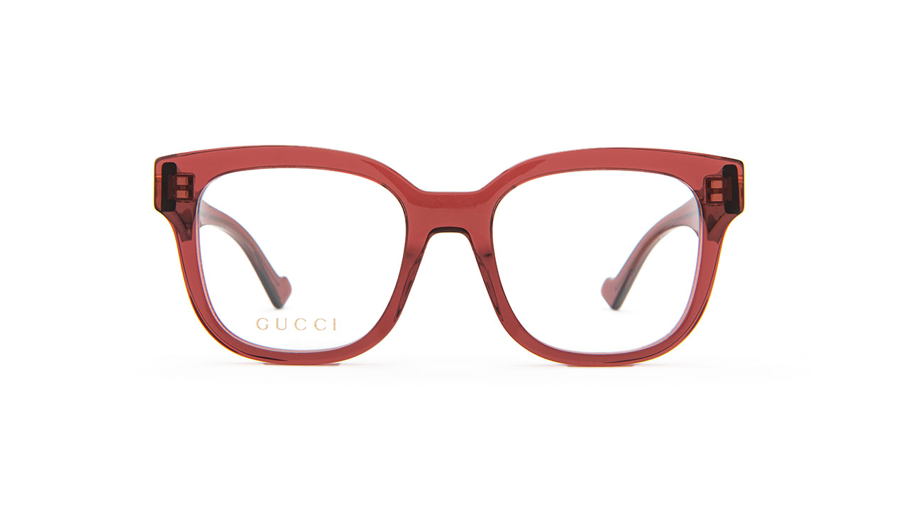 Paire de lunettes de vue Gucci Gg0958o couleur rouge - Doyle