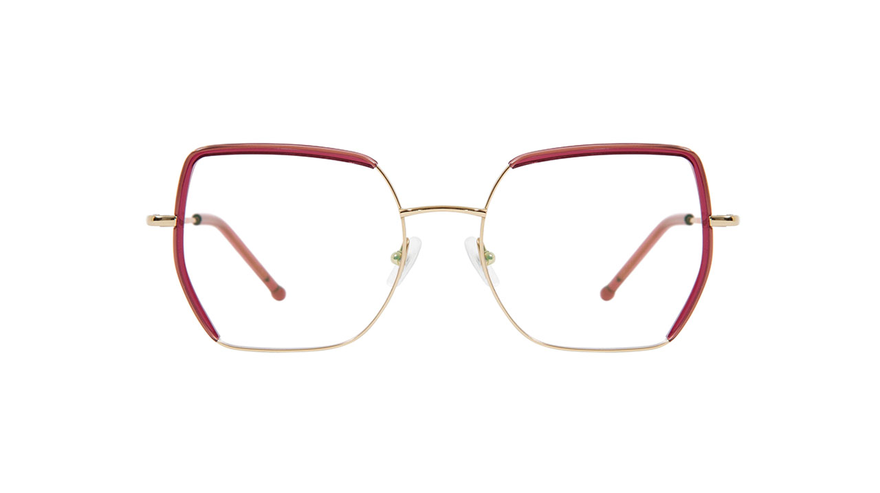 Paire de lunettes de vue Gigi-studios Minerva couleur rose - Doyle