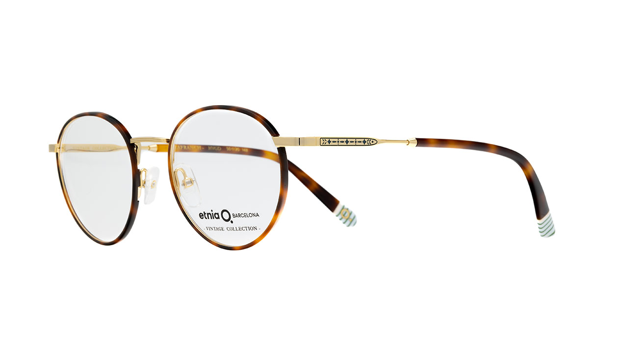 Glasses Etnia-vintage Llafranch, havana gold colour - Doyle