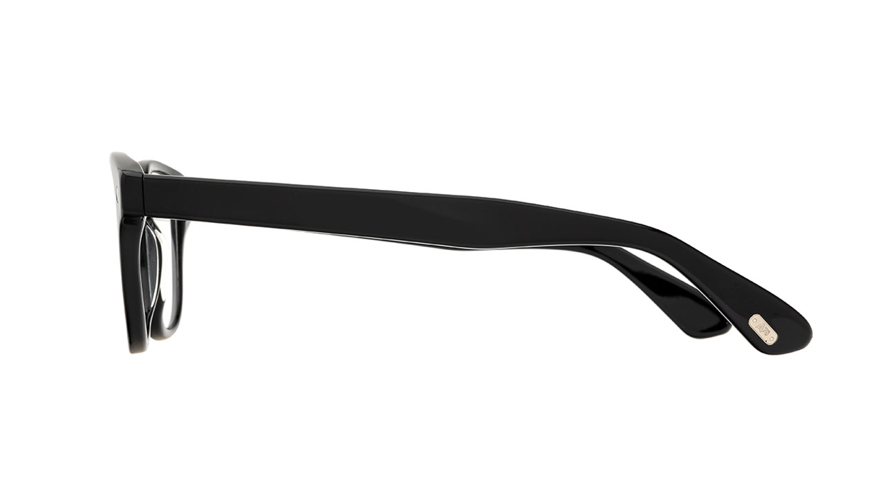 Paire de lunettes de vue Atelier78 Kennedy couleur noir - Côté droit - Doyle