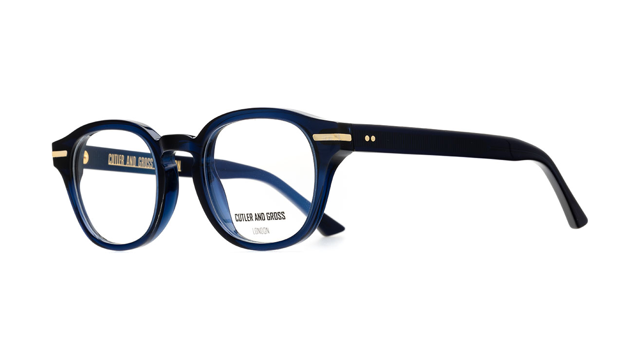 Paire de lunettes de vue Cutler-and-gross 1356 couleur n/d - Côté à angle - Doyle