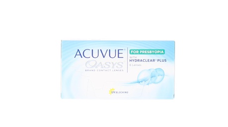Contact lenses Acuvue oasys for presbyopia - Doyle