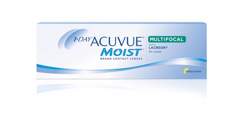 Verres de contact 1-day acuvue moist multifocale (30) - Doyle