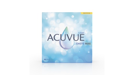 Verres de contact Acuvue oasys max 1 jour multifocal (90) - Doyle