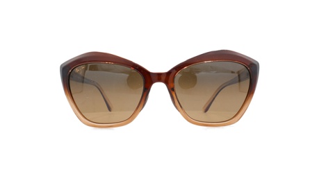 Paire de lunettes de soleil Maui-jim Hs827 couleur brun - Doyle