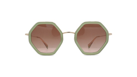 Paire de lunettes de soleil Gigi-studios Ali /s couleur vert - Doyle