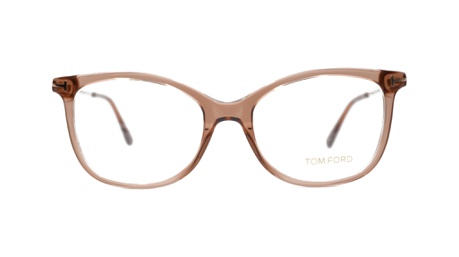 Paire de lunettes de vue Tom-ford Tf5510 couleur pêche cristal - Doyle