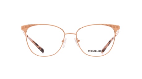 Paire de lunettes de vue Michael-kors Mk3018 couleur or rose - Doyle