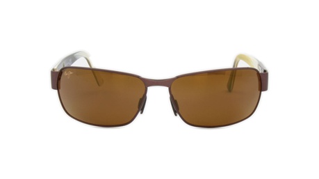 Paire de lunettes de soleil Maui-jim H249 couleur brun - Doyle