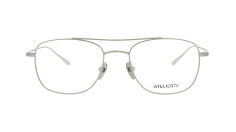 Paire de lunettes de vue Atelier78 Peak couleur gris - Doyle