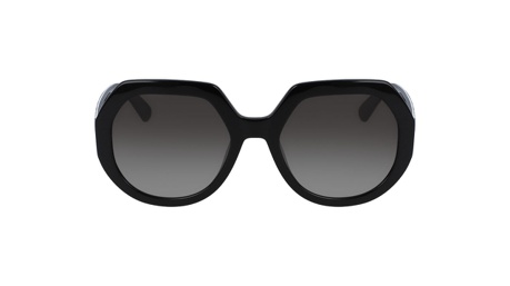 Paire de lunettes de soleil Longchamp Lo655s couleur noir - Doyle