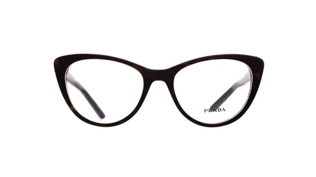 Paire de lunettes de vue Prada Pr05x couleur brun - Doyle