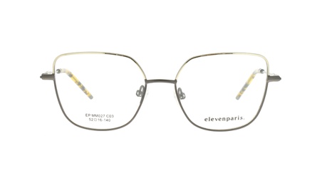 Paire de lunettes de vue Eleven-paris Epmm027 couleur gris - Doyle