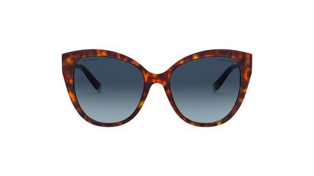 Paire de lunettes de soleil Tiffany Tf4166 couleur brun - Doyle