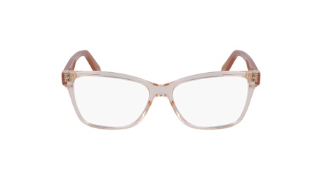 Paire de lunettes de vue Chloe Ce2747 couleur pêche cristal - Doyle