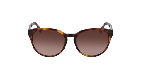 Paire de lunettes de soleil Longchamp Lo656s couleur brun - Doyle