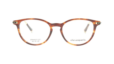 Paire de lunettes de vue Eleven-paris Epam027 couleur brun - Doyle