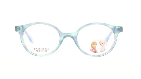 Paire de lunettes de vue Opal-enfant Dpaa104 couleur turquoise - Doyle