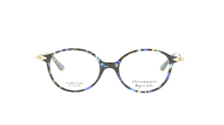 Paire de lunettes de vue Little-eleven-paris Elam012 couleur bleu - Doyle