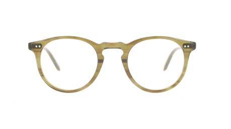 Paire de lunettes de vue Garrett-leight Glencoe couleur vert - Doyle
