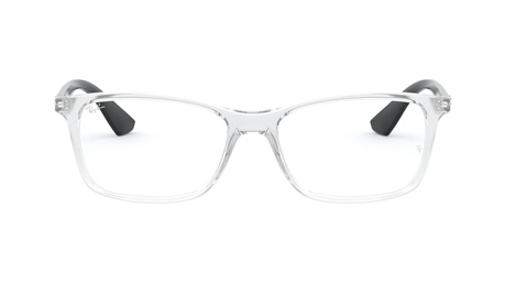 Paire de lunettes de vue Ray-ban Rx7047 couleur cristal - Doyle