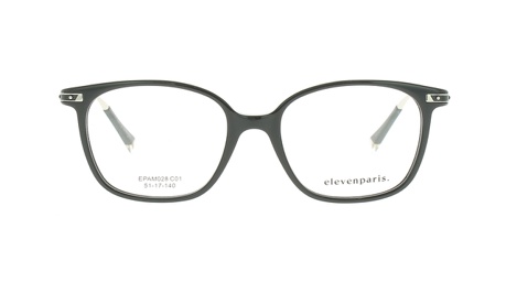 Paire de lunettes de vue Eleven-paris Epam028 couleur noir - Doyle