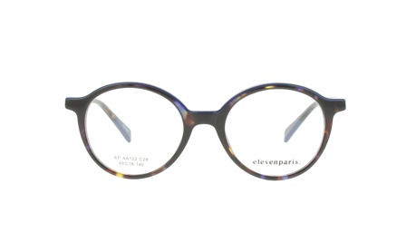 Paire de lunettes de vue Elevenparis Epaa122 couleur brun - Doyle