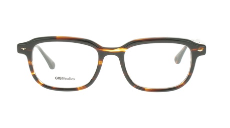 Paire de lunettes de vue Gigi-studios Fitzgerald couleur brun - Doyle