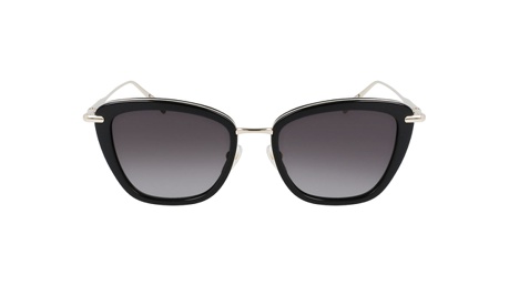 Paire de lunettes de soleil Longchamp Lo638s couleur noir - Doyle