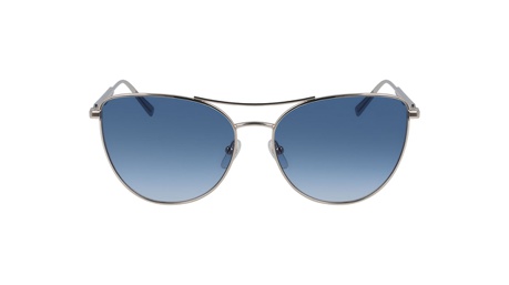 Paire de lunettes de soleil Longchamp Lo134s couleur bleu - Doyle