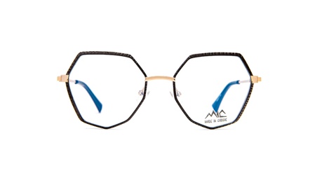 Glasses Mic Tramonto, black gold colour - Doyle