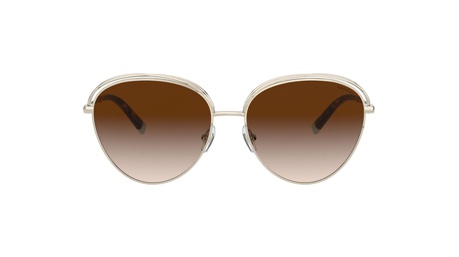 Paire de lunettes de soleil Tiffany Tf3075 /s couleur or - Doyle