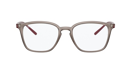 Paire de lunettes de vue Ray-ban Rx7185 couleur gris - Doyle